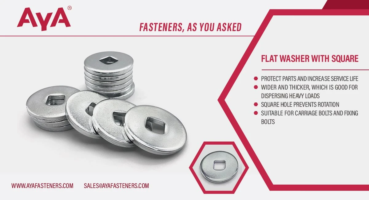 Flat Washer With Square Hole-advantages